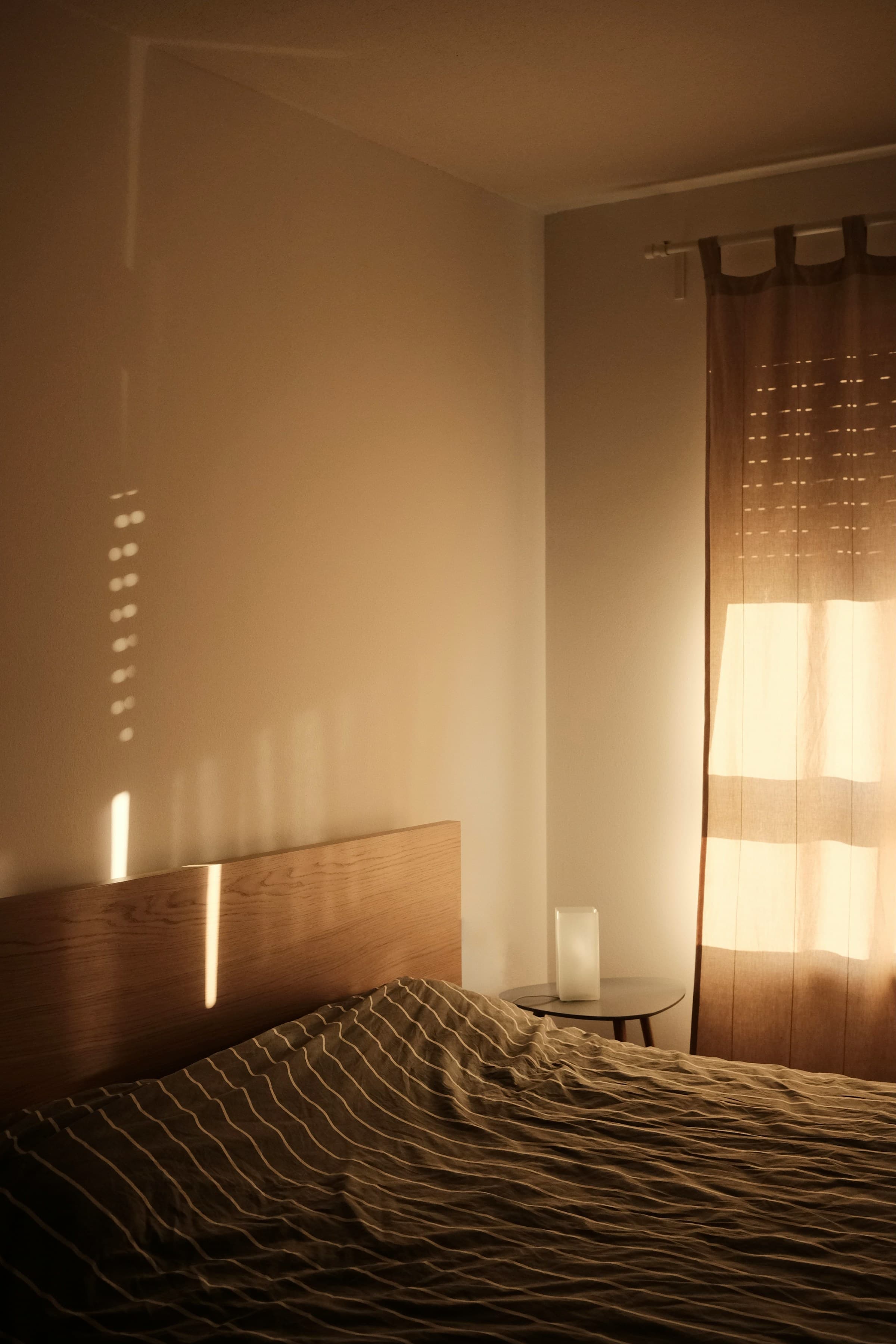 Peaceful bedroom setting representing restful sleep